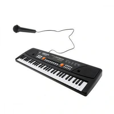Imagine din Orga Electronica cu Microfon, Echipata 61 de clape, pentru copii