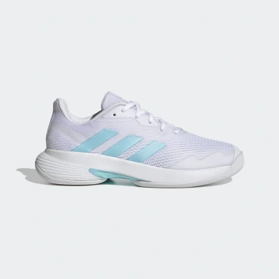 Imagine din adidas Performance Courtjam Control Tennis Pantofi de tenis pe teren sintetic, Mărime: 36 2/3, White Material sintetic/material textil