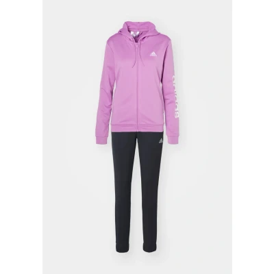Imagine din adidas Sportswear Linear Tracksuit SET Salopetă sport, Mărime: XS, Preloved purple/black