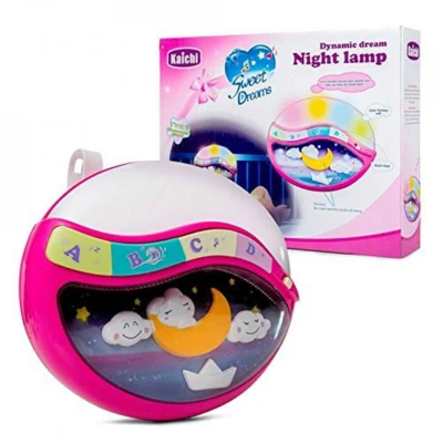 Imagine din Lampa de veghe, Little Angel cu muzica si lumini relaxante pentru copilasi (Culoare: Albastru)