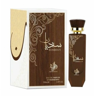 Imagine din Parfum arabesc Al Wataniah, Sendian, Unisex, Apa de parfum, 100 ml (Culoare: maro negru)