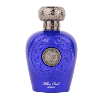 Imagine din Parfum Lattafa, Blue Oud, Unisex, Apa de Parfum, 100 ml (Gramaj: Parfum)