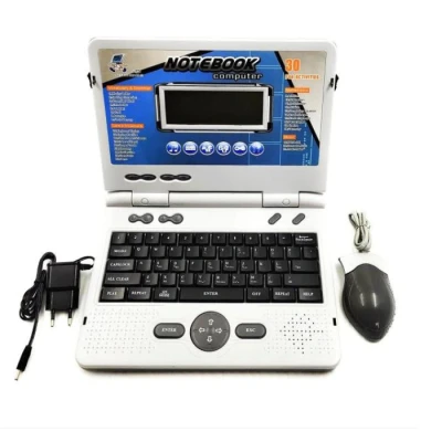 Imagine din Laptop Interactiv pentru Copii, cu 30 de activitati, Rosu