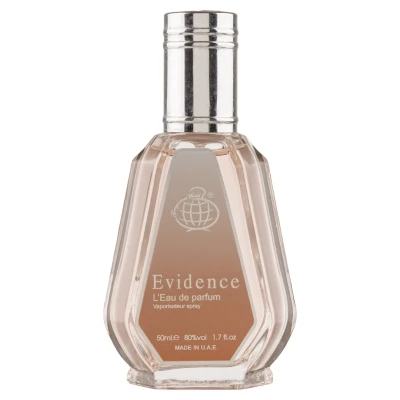Imagine din Parfum arabesc, Apa de Evidence, Fragrance World, Femei 50ml