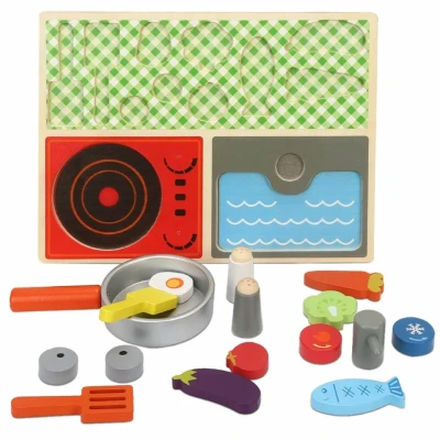 Imagine din Joc de rol din lemn bucatarie tip Montessori, Kabi