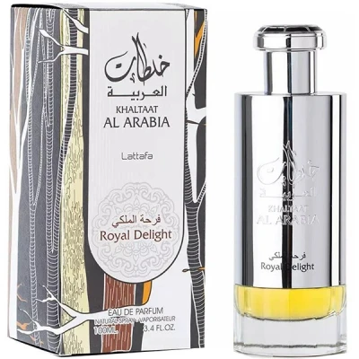 Imagine din Parfum arabesc, Lattafa Khaltat Al Arabia Silver Apa de Parfum, Barbati, 100 ml