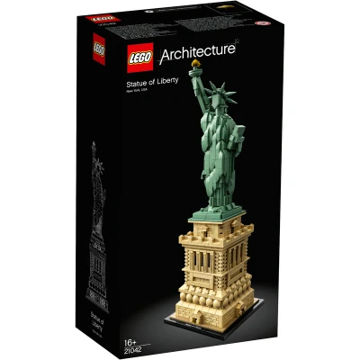 Imagine din LEGO Architecture Statuia Libertatii 21042, 1685 piese (Pentru: Copii)