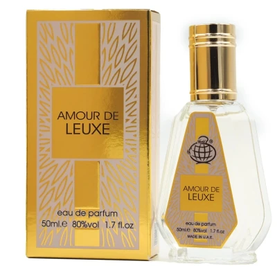 Imagine din Parfum arabesc, Apa De Amour Leuxe, Fragrance World, Unisex 50ml
