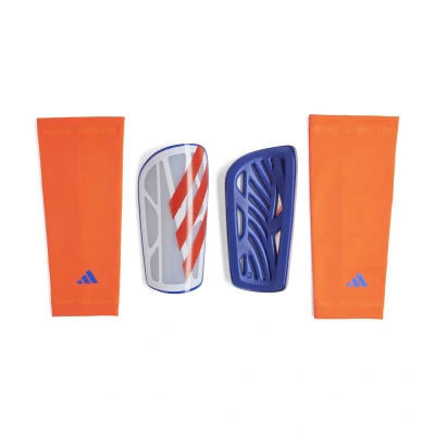 Imagine din adidas Performance TIRO SG League Unisex Apărători fotbal, Mărime: 140 160, White/lucid blue/solar red