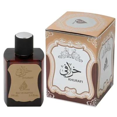 Imagine din Parfum arabesc Al Raheeb, Khurafi, Barbati, Apa de parfum, 100 ml (Culoare: maro crem)