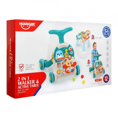 Imagine din Premergator multifunctional cu centru de activitati si inaltime reglabila