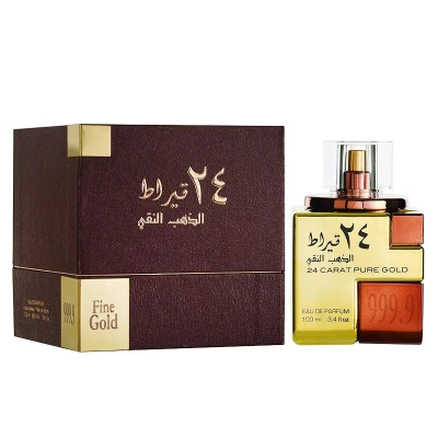 Imagine din Parfum Lattafa 24 Carat Pure Gold, Unisex Apa de Parfum, 100 ml (Gramaj: Parfum)