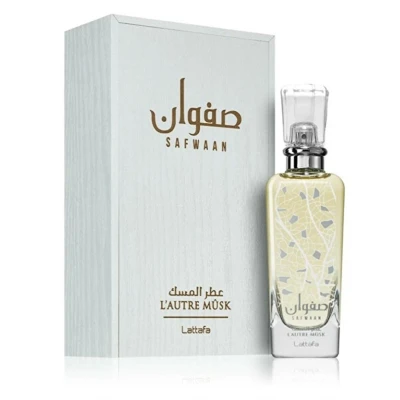 Imagine din Parfum arabesc, Apa de Safwaan L&#039;autre Musk, Lattafa, Unisex, 100 ml