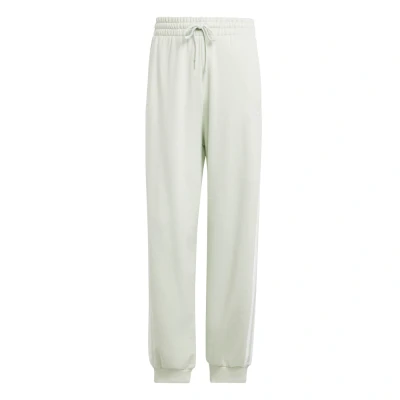 Imagine din adidas Sportswear Essentials Stripes Loose PANT Pantaloni de trening, Mărime: Large, Linen green