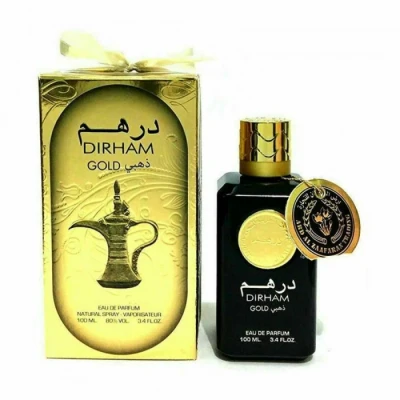 Imagine din Parfum arabesc Ard al Zaafaran, Dirham Gold, Unisex, Apa de Parfum, 100 ml (Gramaj: Parfum)
