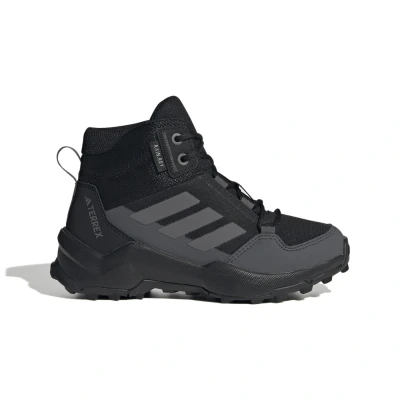 Imagine din Adidas Terrex AX4R MID RAIN.RDY Unisex Pantofi drumeție pentru copii, Mărime: 38, Core black/grey four/grey six Material textil/material sintetic