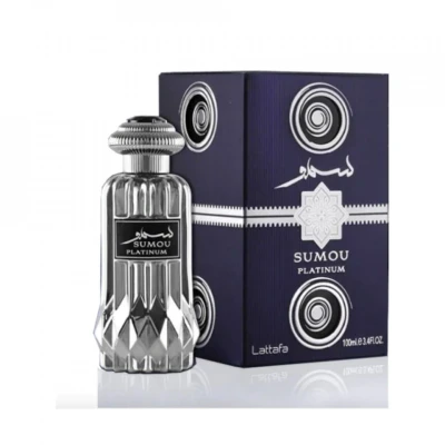 Imagine din Parfum arabesc, Lattafa Sumou Silver, Apa de Parfum, Barbati, 100ml