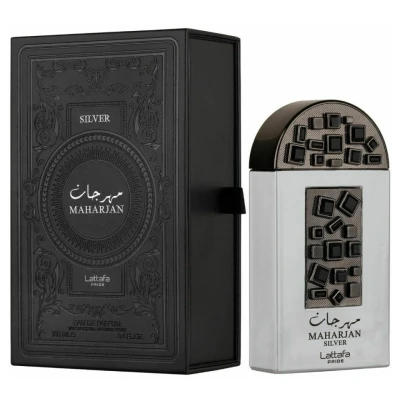 Imagine din Parfum arabesc, Apa de Maharjan Silver, Lattafa, Unisex, 100 ml