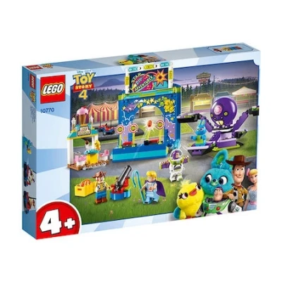 Imagine din LEGO Disney Pixar Toy Story 4 Carnavalul lui Buzz si Woody (10770) (Pentru: Copii)