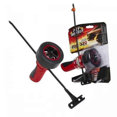 Imagine din Jucarie Fly Wheels 1 Tyre + Ejector Race GX, Rosu